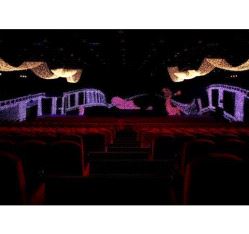 BRU: ShowLED Animation Starcloth, H=5.0m x B=7.0m (30 LEDs pr. m²