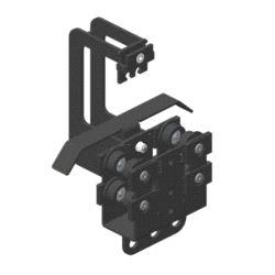 JOKER 95 - 4-hjul teppevogn for tautrekk på siden. Limit sw.