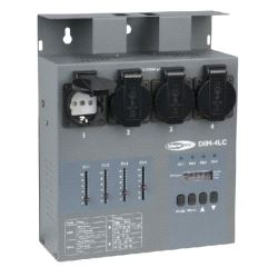 Dimmer, Showtec DIM-4LC - 4-Channel dimmer pack w/ local con