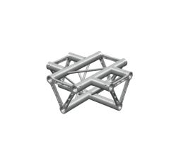 Trosse-kryss, Litec Std TX25SA 4-veis trekant 25cm (50x1.5mm)