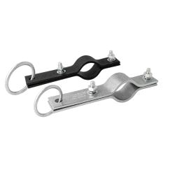 Hanging Clamp (48mm) with Ring, Doughty T32001 wll 100 kg - black