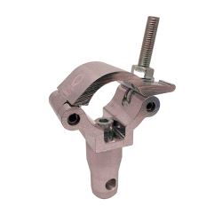Lightweight Clamp With Half Connector, Doughty T45815 wll 100 kg - silver
