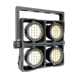 LED Blinder, ROXX Cluster B4 W 4x300w WarmWhite IP65 m/bøyle