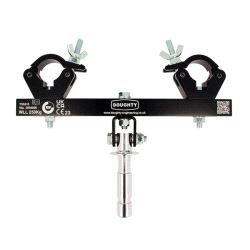 Solid Swivel Truss Adaptor, Doughty T55815 wll 250 kg - black