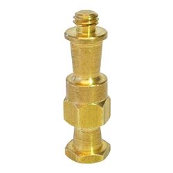 Snap In Spigot (16mm x 3/8 inch) for Supaclamp, Doughty G1180 - brass