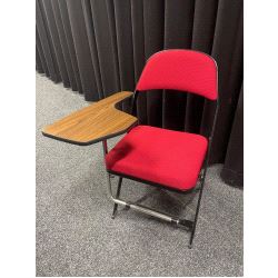 Foldestol m/ tablet, Sandler 7417B TA - polstring i rygg+sete