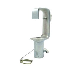 TV-Clamp 28 mm HUN, Doughty T20900 m/wire - zink