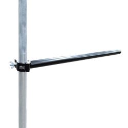 Aluminium Boom Arm (1000mm) Doughty T57321 wll 25 kg - black