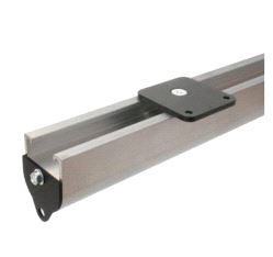 Rail Corner Ceiling Bracket, Doughty T81120 - black