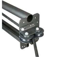 Double Guide Pulley, Doughty T63778 - black