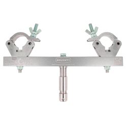 Solid Fixed Truss Adaptor, Doughty T55800 wll 250 kg - silver