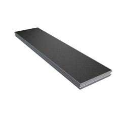 Podie Alu-Rapid, 2x0.5m svart beiset (innendørs), 1500 kg