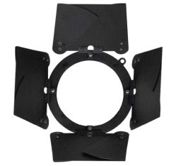 Låvedør 12-bladers, for Luxibel BEXPO350 & 200 series, svart