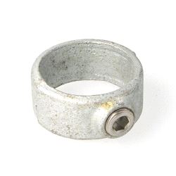 Pipeclamp Locking Collar, Doughty T17900 - silver