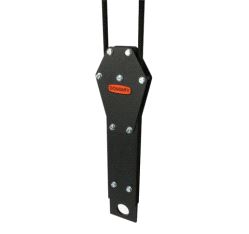 Weighted Handline Pulley, Doughty T63820 - black