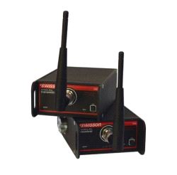 Trådløs DMX mottaker, Swisson CRMX, 5-pin XLR, powerCON