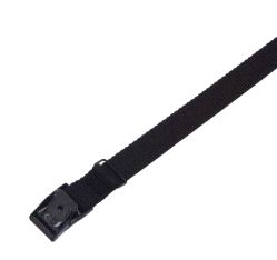 Kabelstropp nylon standard L=100cm, B=25mm - svart