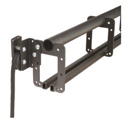 Single Guide Pulley, Doughty T63777 - black