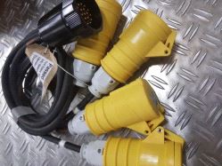 Socapex  Female 4Ch/4P Control Spider for Outboard LV/8 - 1m