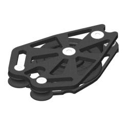 TRUMPF 95 - Vendeblokk for 8mm trekketau, sort