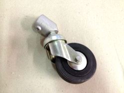 BRU: Hjul uten brems, til Powerdrive stativ - svart