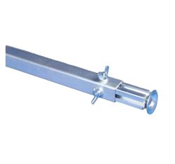 Teleskopbein, 4 bein 40x40mm variabel fra 80=>140cm - sett