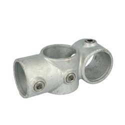 Pipeclamp Combination Socket Tee, Doughty T16500 - silver