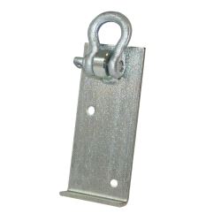 Short Hanging Iron (Eye in) Doughty T64100 wll 100 kg - zinc