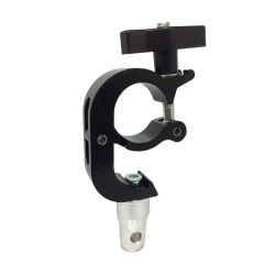 Trigger Clamp With Half Connector, Doughty T45826 wll 100 kg - black