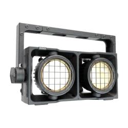 LED Blinder, ROXX Cluster B2 W 2x300w WarmWhite IP65 m/bøyle