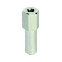 Standard Spigot-Steel (19mm) Doughty T73501 (M12) - silver