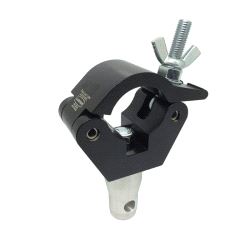 Clamp with Half Connector, Doughty T45801 wll 100 kg - black