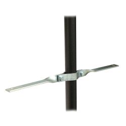 Steel Double Boom Arm Standard, Doughty T31700 wll 12 kg - silver