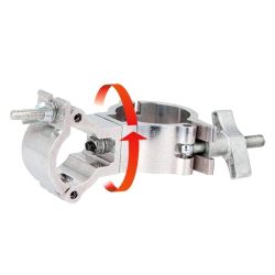 Super Lightweight (35mm) to Atom Swivel Combo, Doughty T58134 wll 100 kg - silver