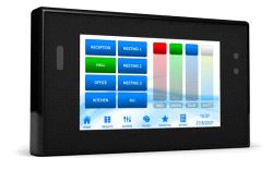 Pharos Touch Panel Station 5 Black-on-Nickel (TPS5)