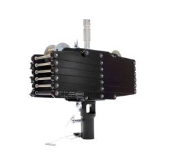 Pantograph 2.2m Drop, Doughty G1660, 2 Springs swl 12 kg - black