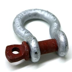 Sjakkel m/skrue, WLL 0,5 tonn, Crosby G209 Screw Pin Shackle