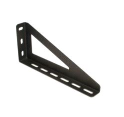 Studio Rail Slotted Wall Bracket, Doughty T84106 - 350mm (double rail) wll 25 kg - black