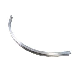Curved Studio Rail 60 - 90° R=120cm, Doughty T84020 - silver