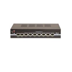 DMX-splitter, PLS SPLIT 7 RDM 1 inn 7 ut RJ45 Non-Rack