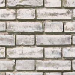 Mursteinsvegg SHABBY WHT (1162x968x28mm) EPS x 12stk(ca12m²)