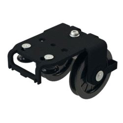 TRUMPF 95 - nedføringsblokk for 8mm trekketau, sort