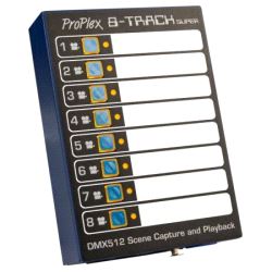 DMX-Recorder, Proplex 8-Track DMX Record/Playback and Backup