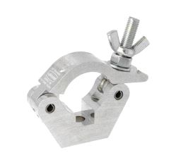 Slimline Half Coupler, Doughty T57001 wll 750 kg - silver