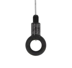 50SV III Reutlinger Cable Grip w Ring (4mm-60kg / 5mm-90kg) - black