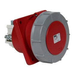 BRU: Apparatinntak, innf. skrå HAN 3x63A+J 415V 363-9 IP67 (rød)
