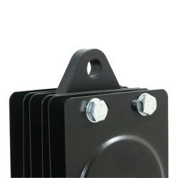 Awning Profile, Doughty T42865 wll 150 kg - black