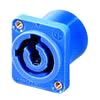 Kontakt, Neutrik PowerCon® 20A Input for chassis (blå)