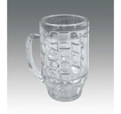 Effektglass Gero, ølkrus 0,5 liter - klar (9 stk)