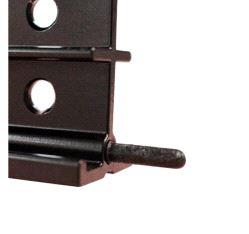 Studio Rail - Ekstra styrepinner, Doughty T84075 black - sett á 5 stk